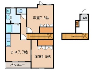 シュガ－Ｎの物件間取画像